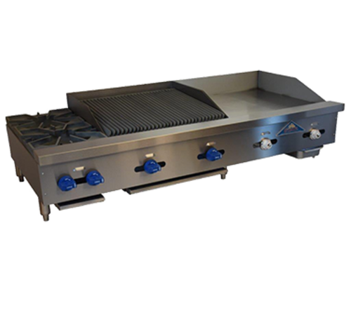 Comstock Castle FHP60-24T-2LB Griddle / Charbroiler Gas Countertop