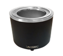 Admiral Craft Equipment Corp FW-1200WR/B Food Pan Warmer/Cooker 7/11 QT RND - BLK