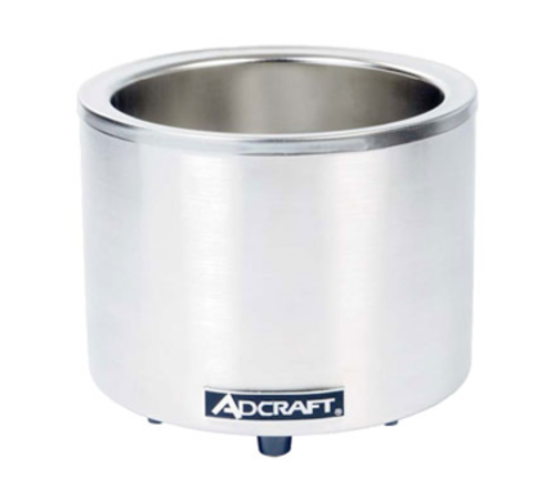 Admiral Craft Equipment Corp FW-1200WR Food Pan Warmer/Cooker 1200 Watt Round