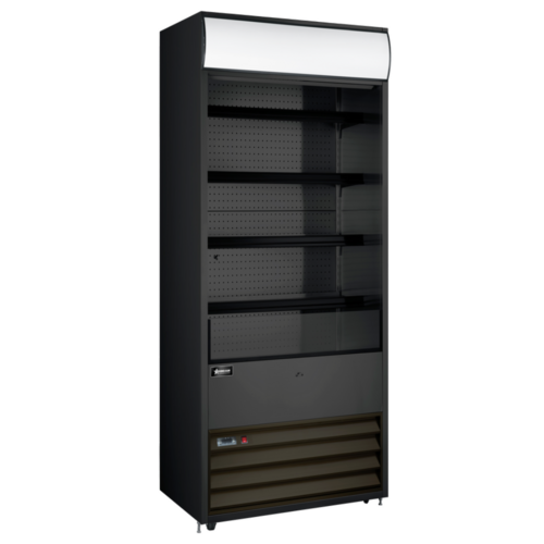 Omcan 48480 Open Refrigerated Display with Merchandiser Feature