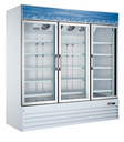 Omcan 50087 Freezer Merchandiser Two-Door 49 Cu. Ft. Capacity