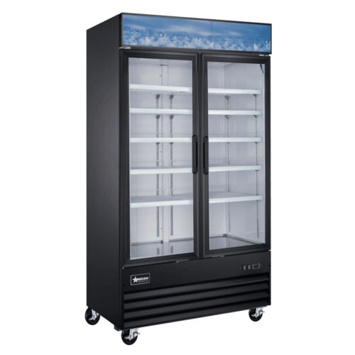 Omcan 51031 Freezer Merchandiser Single Glass Door