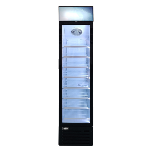 Omcan 47240 Refrigerated Slim Display Single Glass Door