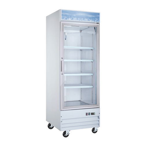 Omcan 50030 Freezer Merchandiser Single Glass Door