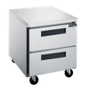 Dukers Appliance Co DUC29R-D2 Refrigerator Undercounter Reach-In Two-Door