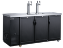 Dukers Appliance Co DKB72-M3 Draft Beer Cooler Three-Door 72-Inch