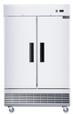 Dukers D47ER Refrigerator Reach-In Two-Door 47 Cu. Ft. Capacity