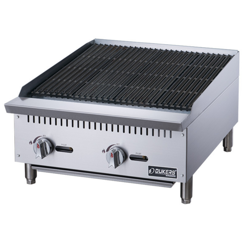 Dukers Appliance Co DCRB24 Charbroiler Gas Countertop