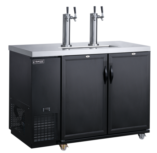 Dukers Appliance Co DKB60-M2 Draft Beer Cooler Two-Door 60-Inch