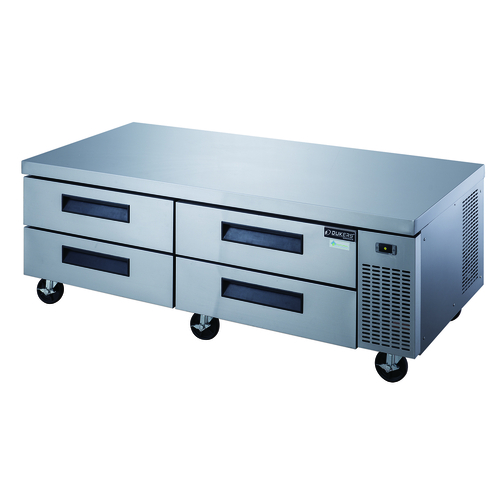 Dukers Appliance Co DCB72-D4 Refrigerated Chef Base 72-Inch Equipment Stand