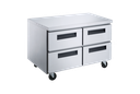 Dukers Appliance Co DUC48R-D4 Refrigerator Undercounter Reach-In