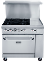 Dukers Appliance Co DCR36-4B12GM Gas Range 36-Inch Restaurant Model