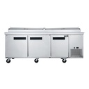 Dukers DPP90 Refrigerated Pizza Prep Table 90-Inch Counter
