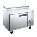 Dukers DPP44 Refrigerated Counter 44-Inch Pizza Prep Table