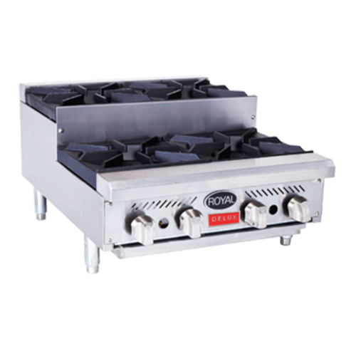 Royal Range Delux Series RDHP-12-2SU Hotplate Countertop Gas