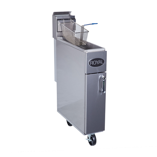 Royal Range RFT-25 Fryer Gas Floor Model Full Pot | USA Equipment Direct