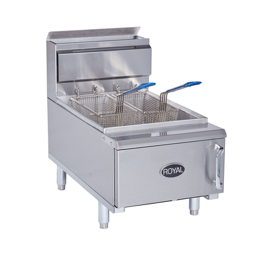 Royal Range RCF-25 Fryer Gas Countertop Full Pot