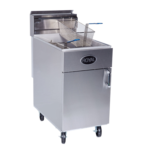 Royal Range RFT-75 Fryer Gas Floor Model Full Pot