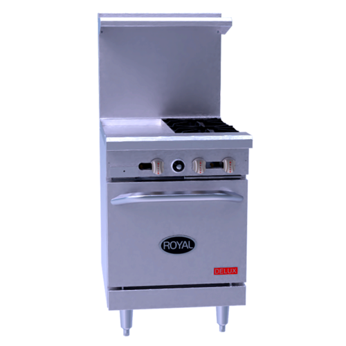 Royal Range Delux Series RDR-4SU Gas Range 24-Inch Restaurant