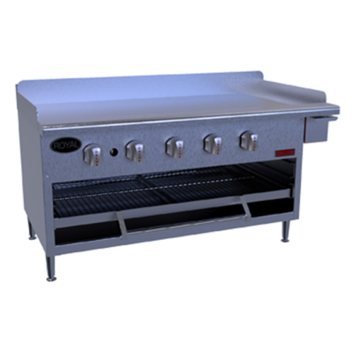 Royal Range Delux Series GB-36 Griddle on Overfire Broiler Gas Countertop