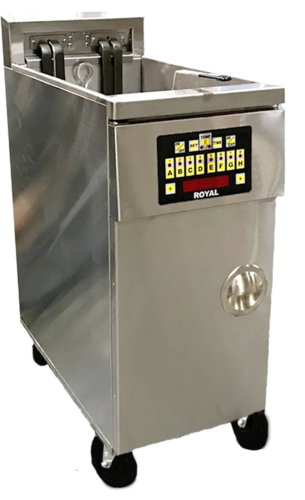 Royal Range Electric Series REF-1417-DM Electric Fryer Floor Model Full Pot