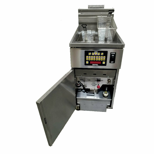 Royal Range Delux Series RHEF-45-3-CM Fryer Gas Multiple Battery