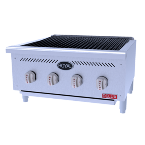 Royal Range Delux Series RB-836 Charbroiler Gas Countertop