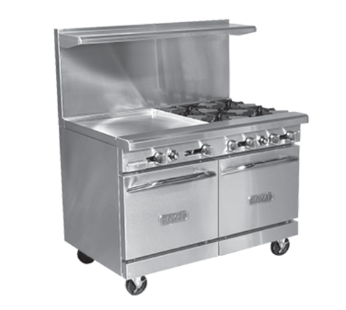 Royal Range RR-4RG12 Gas Range 36-Inch Restaurant