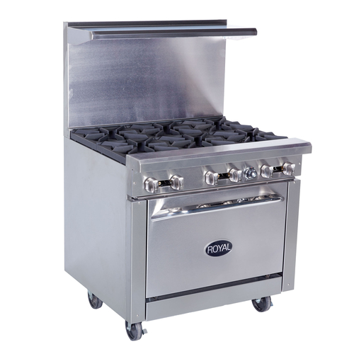 Royal Range RR-4-36 Gas Range 36-Inch | USA Equipment Direct