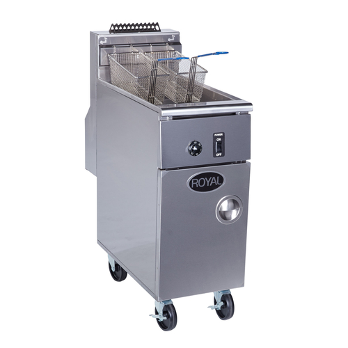 Royal Range Delux Series RHEF-45-DM Fryer Gas Floor Model Full Pot