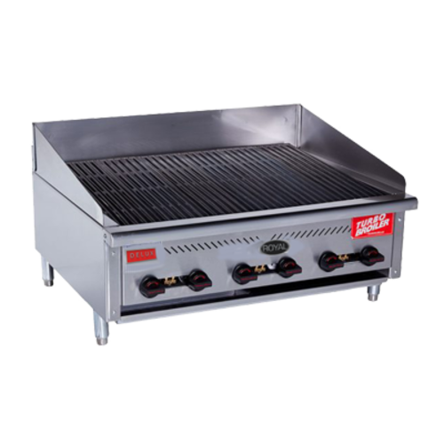 Royal Range TB-846 Charbroiler Gas Countertop
