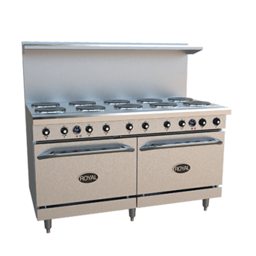 Royal Range Electric Series RRE-10-C Electric Restaurant Range 60-Inch