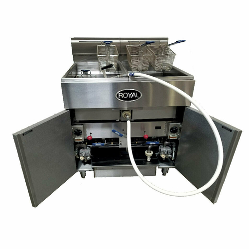 Royal Range Delux Series RFT-60-4-EM Fryer Gas Multiple Battery