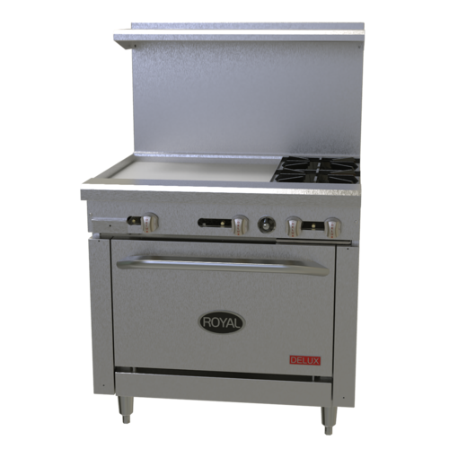 Royal Range Delux Series RDR-2G24-C Gas Range 36-Inch Restaurant