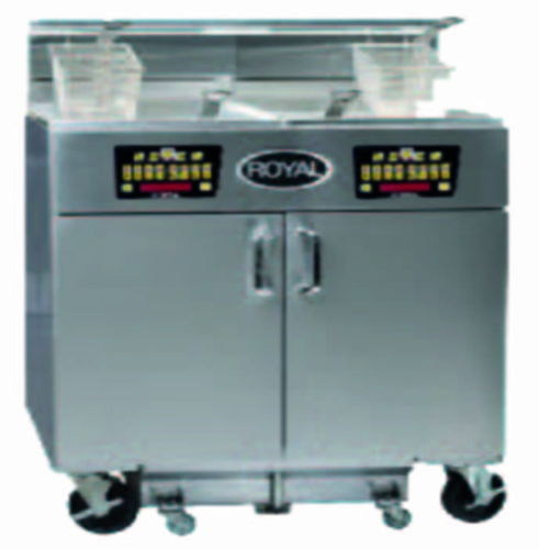 Royal Range Electric Series REF-1417-4-CM Fryer Multiple Battery