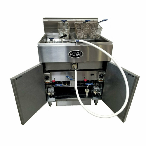 Royal Range Delux Series RFT-50-4-EM Fryer Gas Multiple Battery