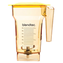 Blendtec FourSide Jar 40-710-06 Blender Container Yellow Commercial