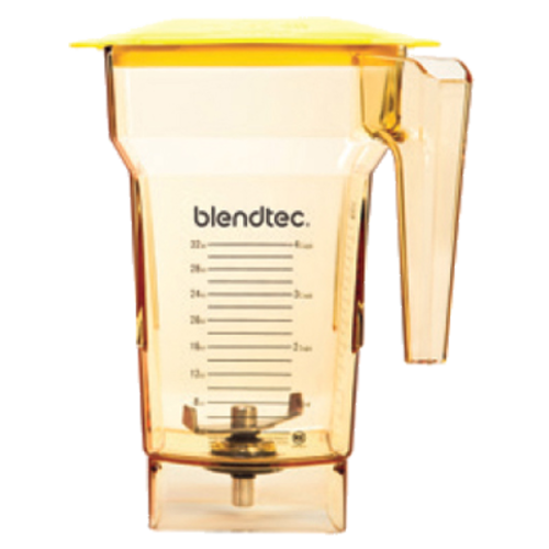 Blendtec FourSide™ Jar 40-618-62 Blender Container Yellow Commercial