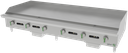 Asber USA Emerald AEMG 72 EM Griddle Gas Countertop