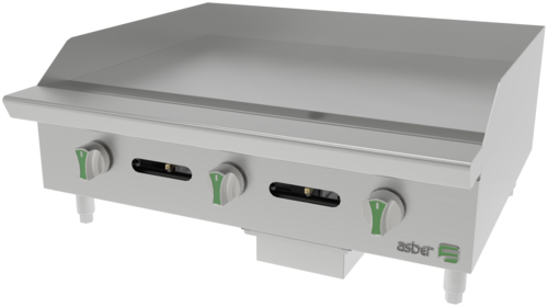 Asber USA Emerald AEMG 36 EM Griddle Gas Countertop