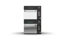 Pratica FIT ST Silver Double Stacked Speed Oven | 2 Cavities, Dual Magnetron, Wi-Fi + RJ45