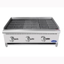 Atosa USA ATCB-36 CookRite Charbroiler Natural Gas Countertop 36W x 27-3/5D x 15.2H 105000 BTU Stainless Steel