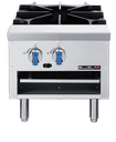 Blue Air BLSP1-L 18" Low Gas Stock Pot Range, Cast Iron Three-Ring Burner, 80,000 BTU/H
