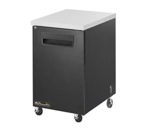 Blue Air BBB23-1S-HC 23" One-Section Solid Door Back Bar Cooler, Stainless Steel, 7.9 cu. ft.