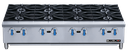 Blue Air BLHP48 48" Gas Countertop Hotplate, 8 Burners, 224,000 BTU/H