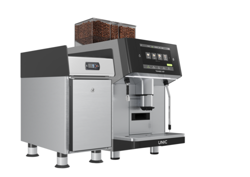 Crathco-UNIC UNIC Espresso Equipment TANGO XP SOLO 1-STEP 3 GRINDERS Espresso Cappuccino Machine with 3 Grinders