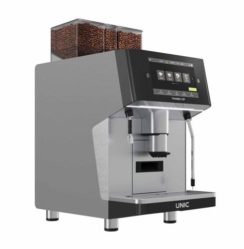Crathco-UNIC UNIC Espresso Equipment TANGO XP SOLO 2-STEP 3 GRINDERS Espresso Cappuccino Machine with 3 Grinders