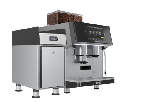 Crathco-UNIC TANGO XP DUO 1-STEP 3 GRINDERS Espresso Cappuccino Machine with 3 Grinders