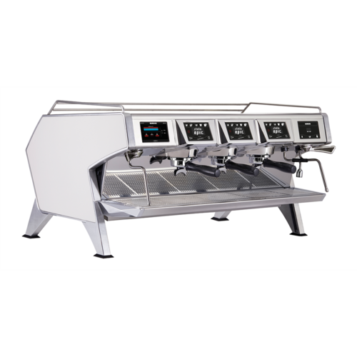 Crathco-UNIC EPIC 3 WHITE Espresso Cappuccino Machine 3-Group
