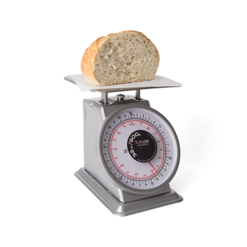 Taylor Precision THD32D Scale Heavy Duty Mechanical 32oz x 1/8oz Stainless Steel Platform